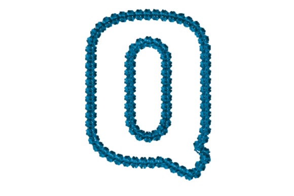 Alphabet Letter Q Applique Review for Boutique Embroidery Projects