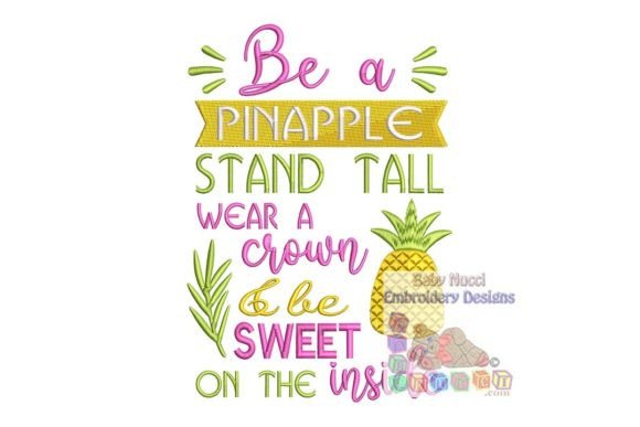 Be a Pineapple Embroidery Design Review