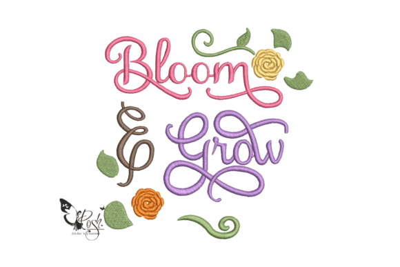Blossom and Grow: A Review for Real Embroidery Projects