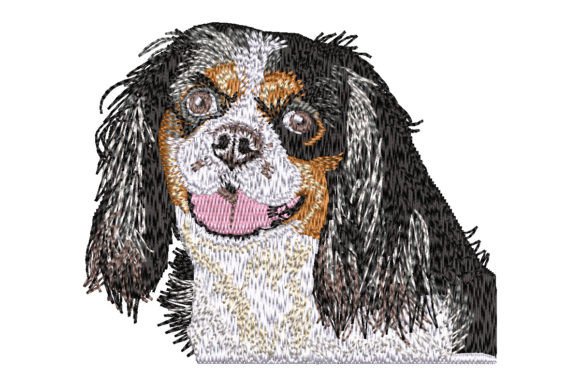 Cavalier King Charles Spaniel Embroidery Design Review