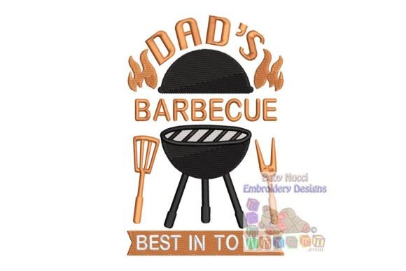 Dad’s Barbecue Embroidery Design Review