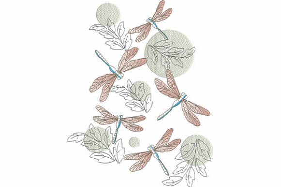 Dragonflies: A Seasonal Embroidery Design Review