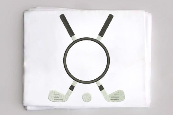 Golf Frame Monogram Applique Review for Seasonal Embroidery