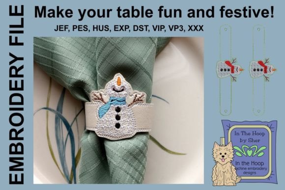 Happy Snowman Napkin Rings Review