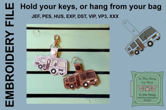 Motorhome Key Fob Embroidery Review