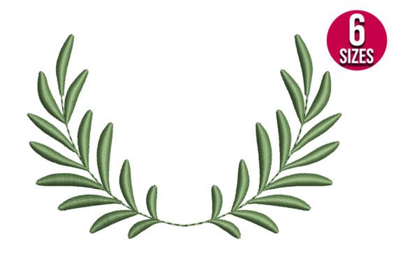 Olive Leaf Wreath Embroidery Review for Boutique Apparel