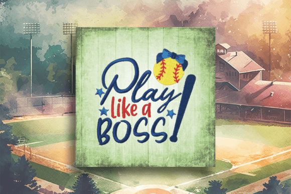 Play Like a Boss Embroidery Review