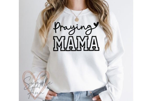 Praying Mama Embroidery Design Review for Business Use