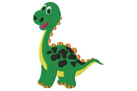 Review of Friendly Dinosaur Embroidery Design