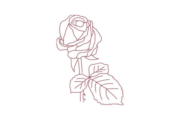Reviewing Rose Flower with a Leaf for Personalized Gifts