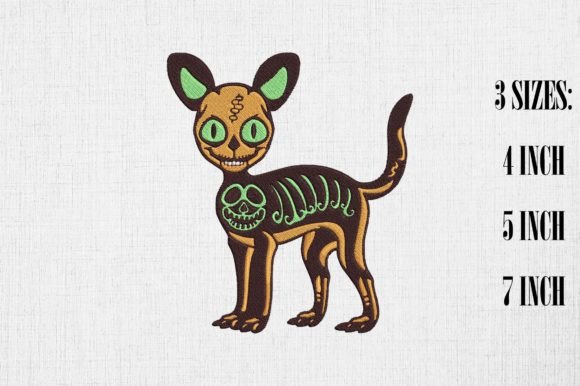 Skeleton Dog Embroidery Design Review