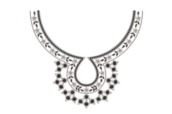 Stylish Neckline Embroidery Design Review