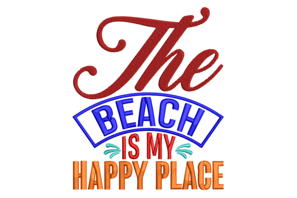 The Beach is My Happy Place: An Embroidery Seller’s Review