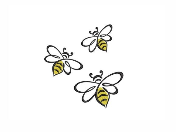 Three Bees Embroidery Design Review